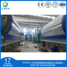 Environmental Waste Plastic and Tyre to Fuel Oil Pyrolysis Plant with Good Price